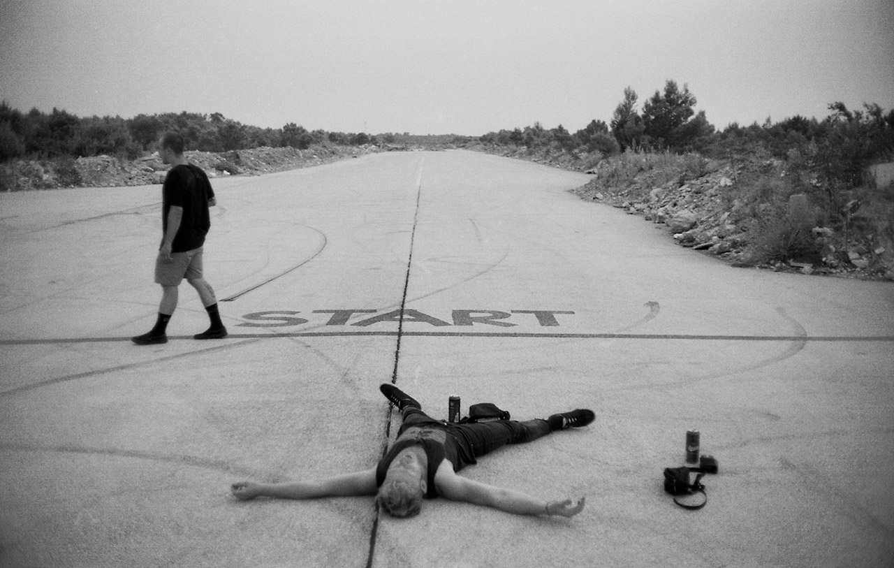 Alter Militärflughafen in Kroatien