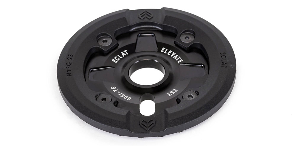 Das neue Elevate Sprocket von éclat mit Kunststoffguard