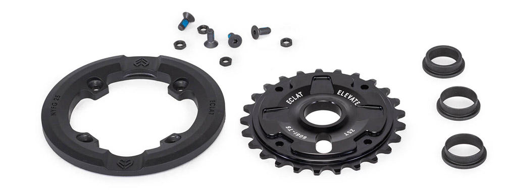 Das neue Elevate Sprocket von éclat mit Kunststoffguard