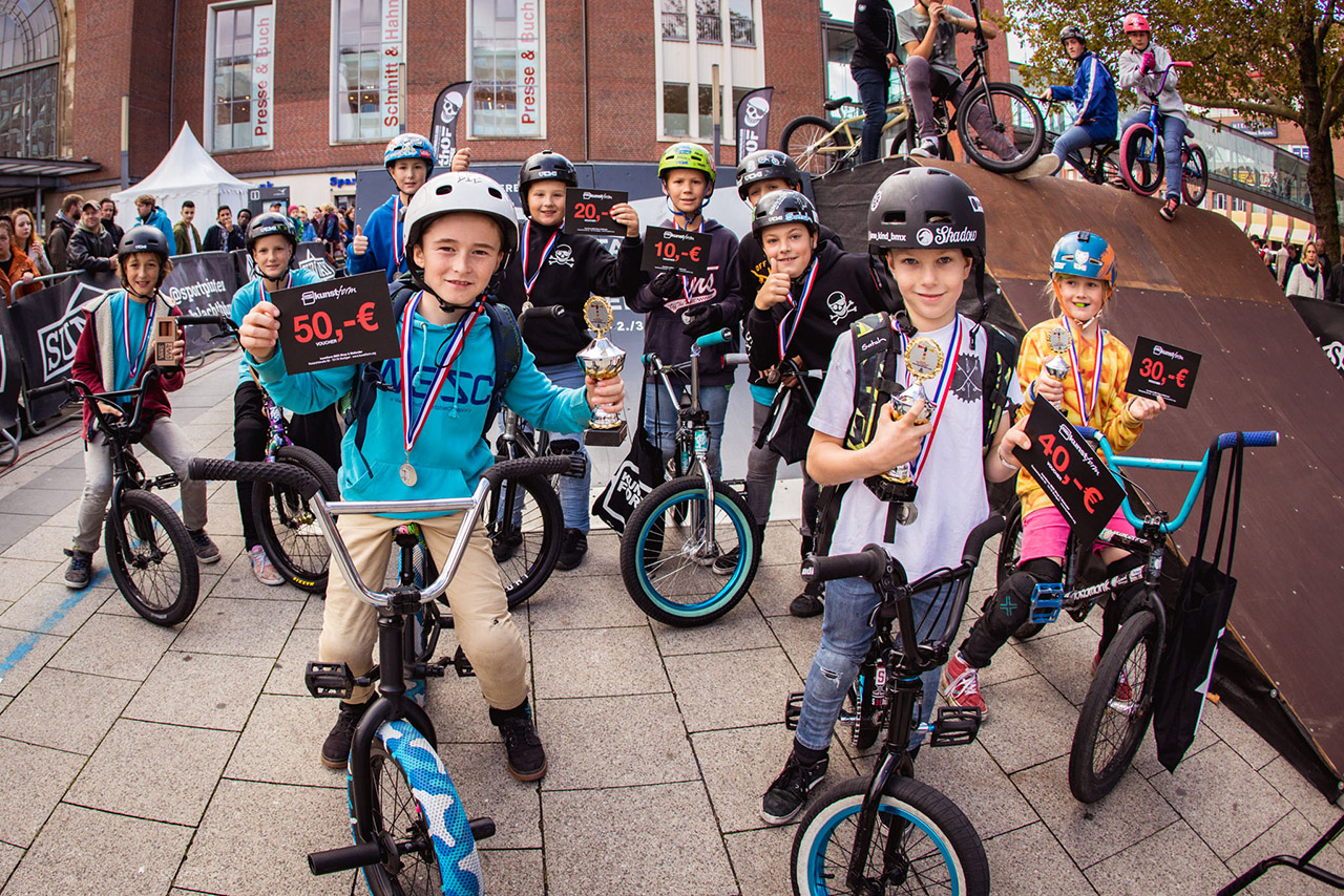 Die Gewinner der Beginnerklasse beim TDE-Contest in Kiel