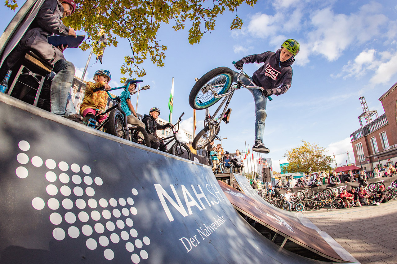 Auch in der Kidsklasse ging es schon gut zur Sache