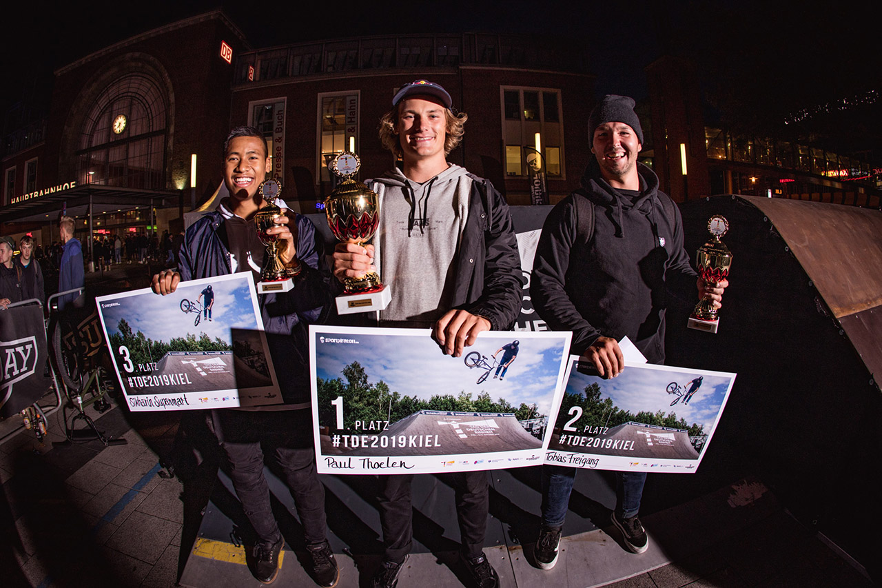 Die Gewinner der Pro-Klasse auf dem TDE-Contest 2019 in Kiel