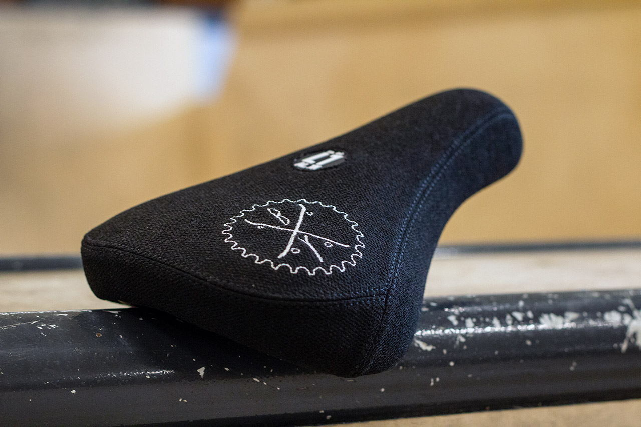 Einer der beiden neuen BMX-Sättel von All In aus Oldenburg