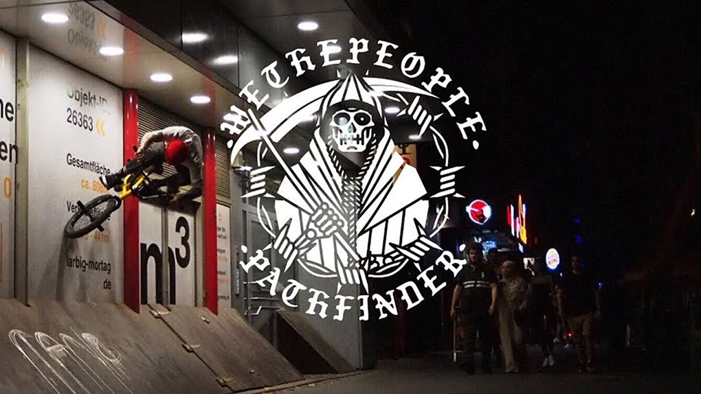 Felix Prangenberg testet die neuen Samples seines 2020 Pathfinder-Signaturerahmens und -lenkers von wethepeople auf den Straßen Kölns.