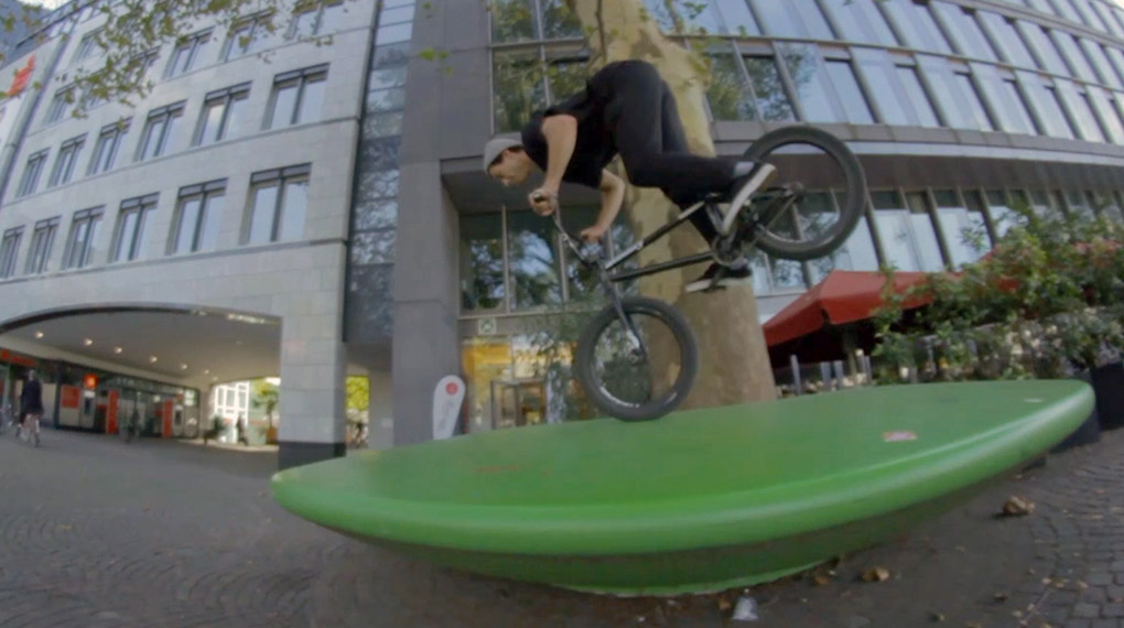 Robin Heiderich hat sich für Sunday Bikes, Merritt BMX und den People