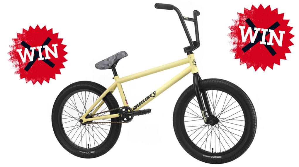 Im vierten Teil unserer Adventsverlosung gibt es Sunday Bikes Street Sweeper zu gewinnen, der uns freundlicherweise von SIBMX zur Verfügung gestellt wurde.