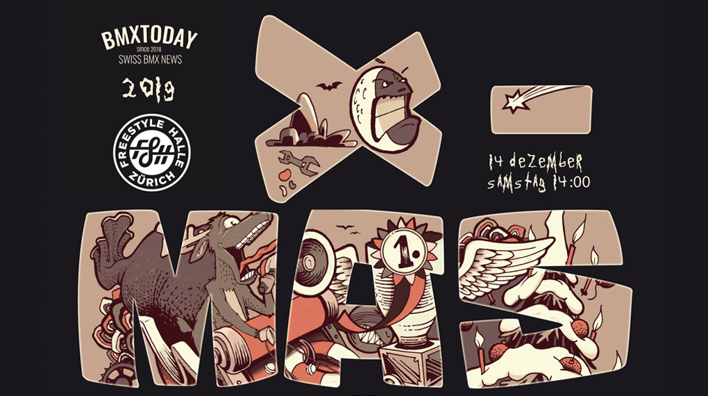 Garantiert alles andere als besinnlich! Am 14. Dezember 2019 geht der traditionsreiche X-MAS Jam in der Freestyle Halle Zürich in die nächste Runde.