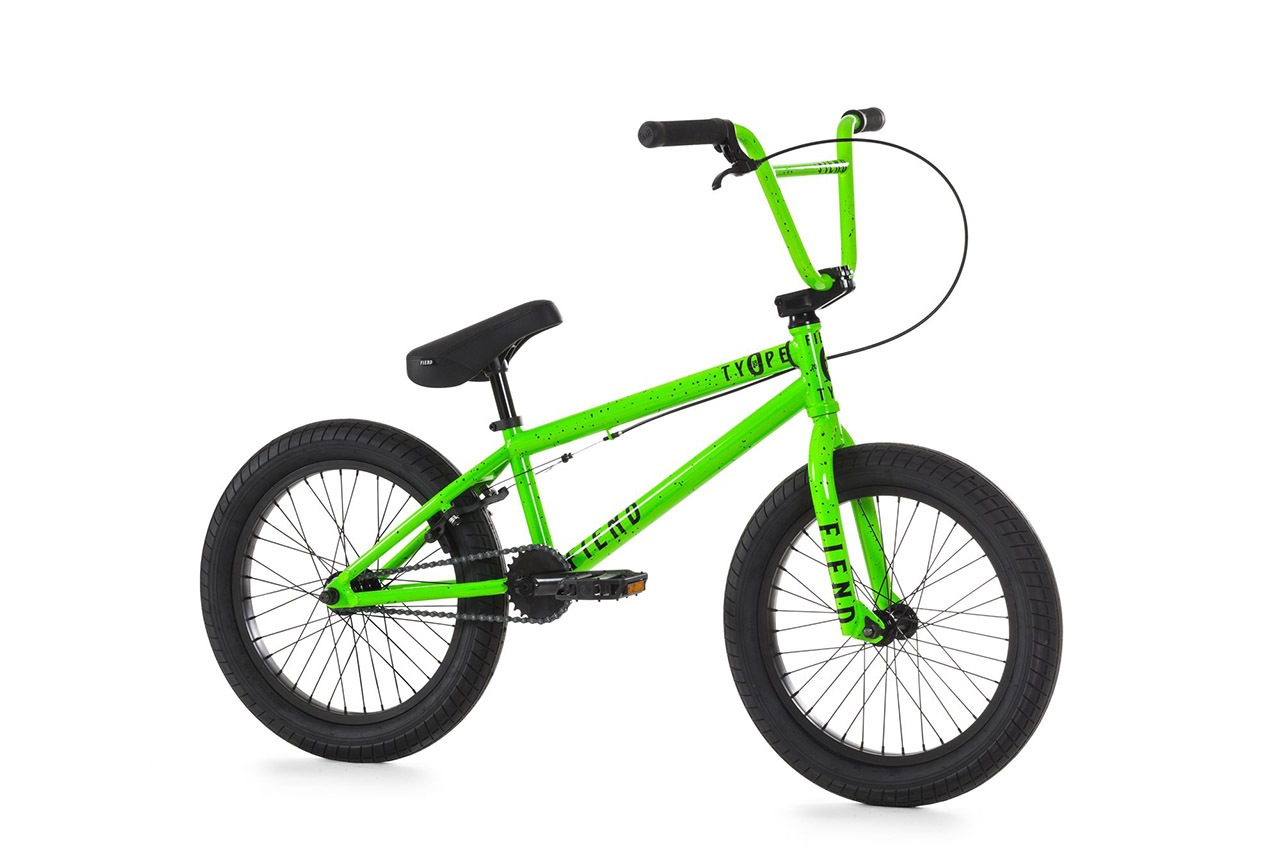 Fiend BMX Rad Type O 18 Zoll in grün