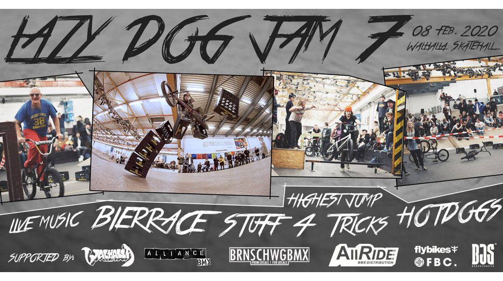 SAVE THE DATE! Der legendäre Lazy Dog Jam inklusive Bierrace geht am 8. Februar 2020 im Braunschwweiger Why