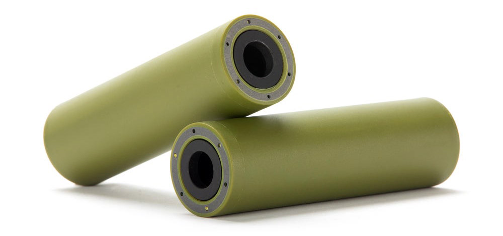 Merritt BMX Pegs in army green