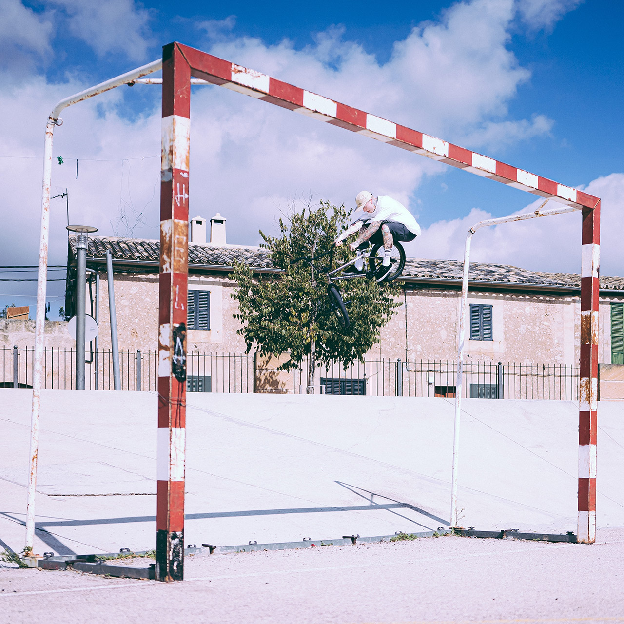Erster Tag, erster Spot, erstes Foto des Trips: Felix Prangenberg regelt