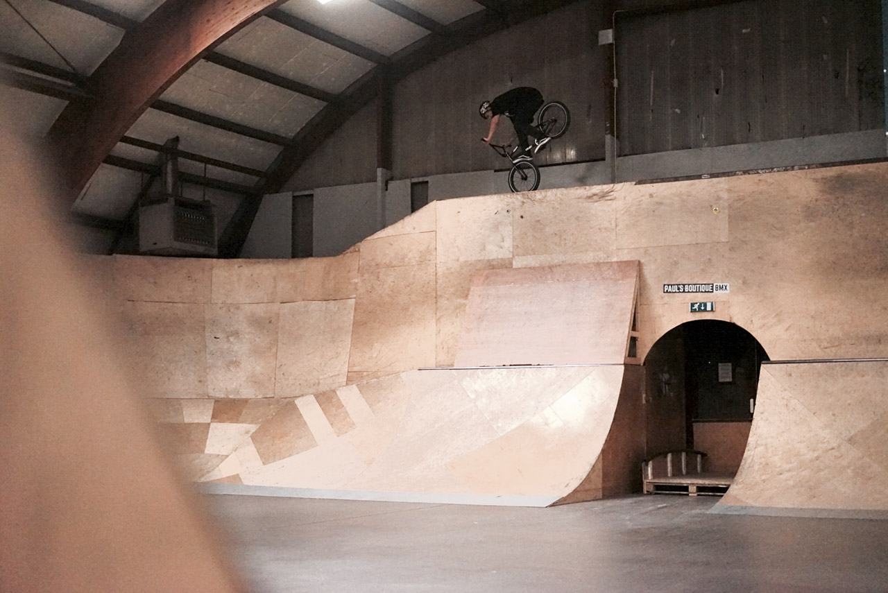 Amtlicher Footjam auf dem neuen Rider von Marcel Gans im The Promise Skatepark