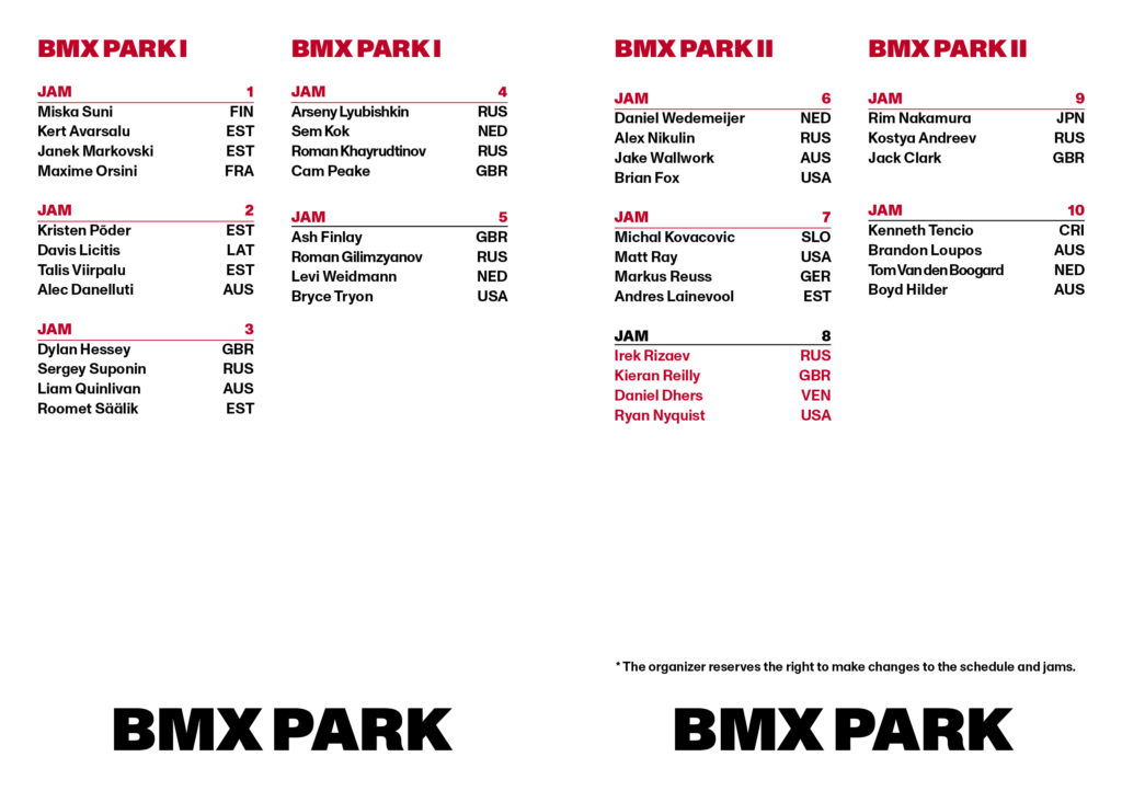 Simple Session BMX Park Qualifier Heats 2020