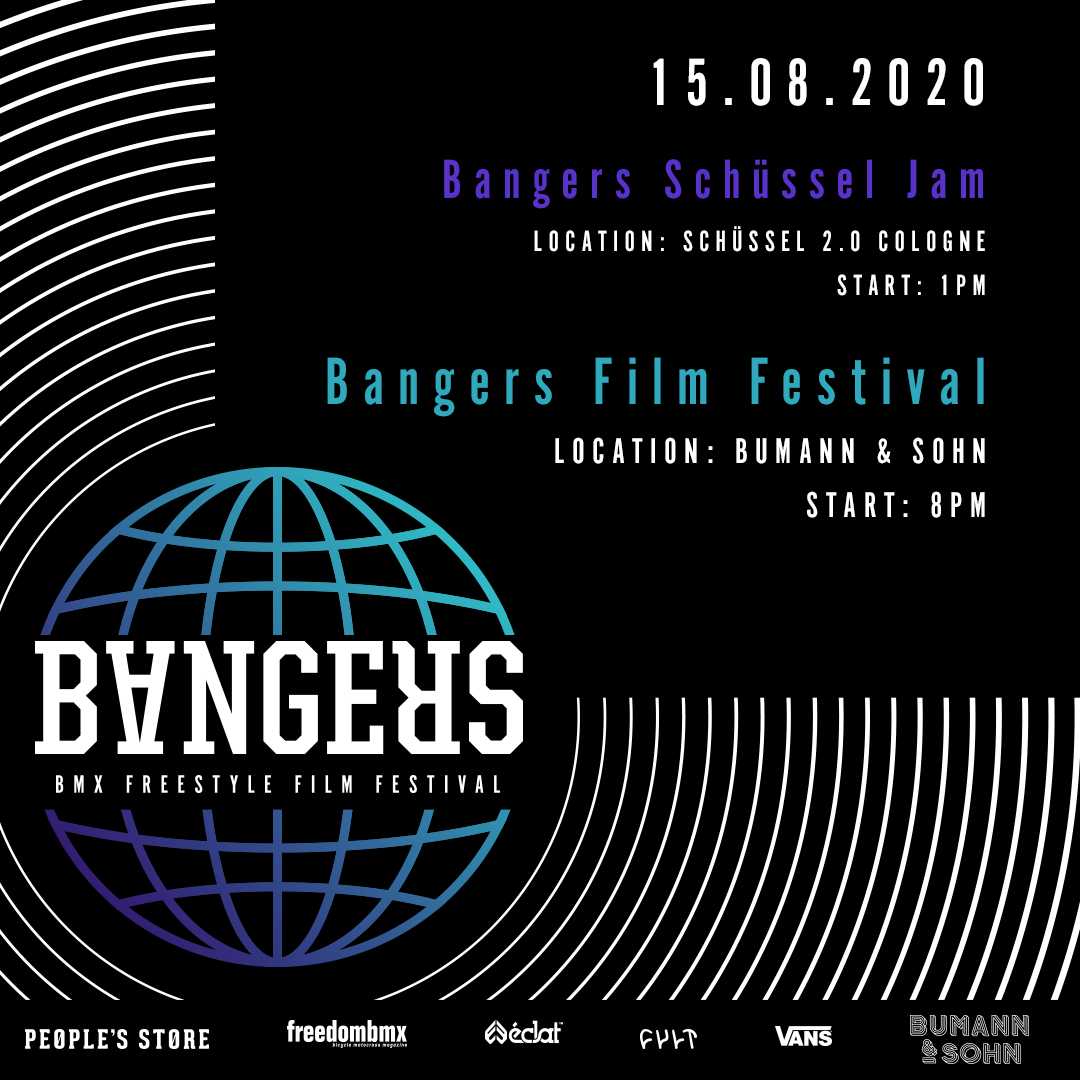 Bangers, das Freestyle Film Festival von freedombmx und dem People