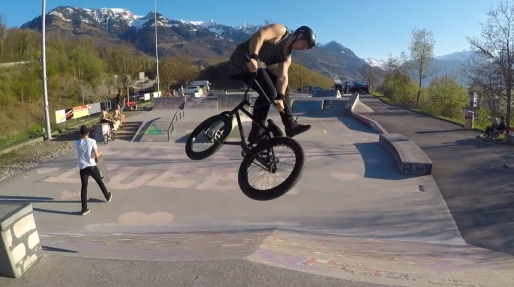 Silvan Schmutz ist für sein neues Video viele tolle Spots gefahren, die er sachgemäß zu bedienen wusste, und das wir euch deshalb nicht vorenthalten möchten