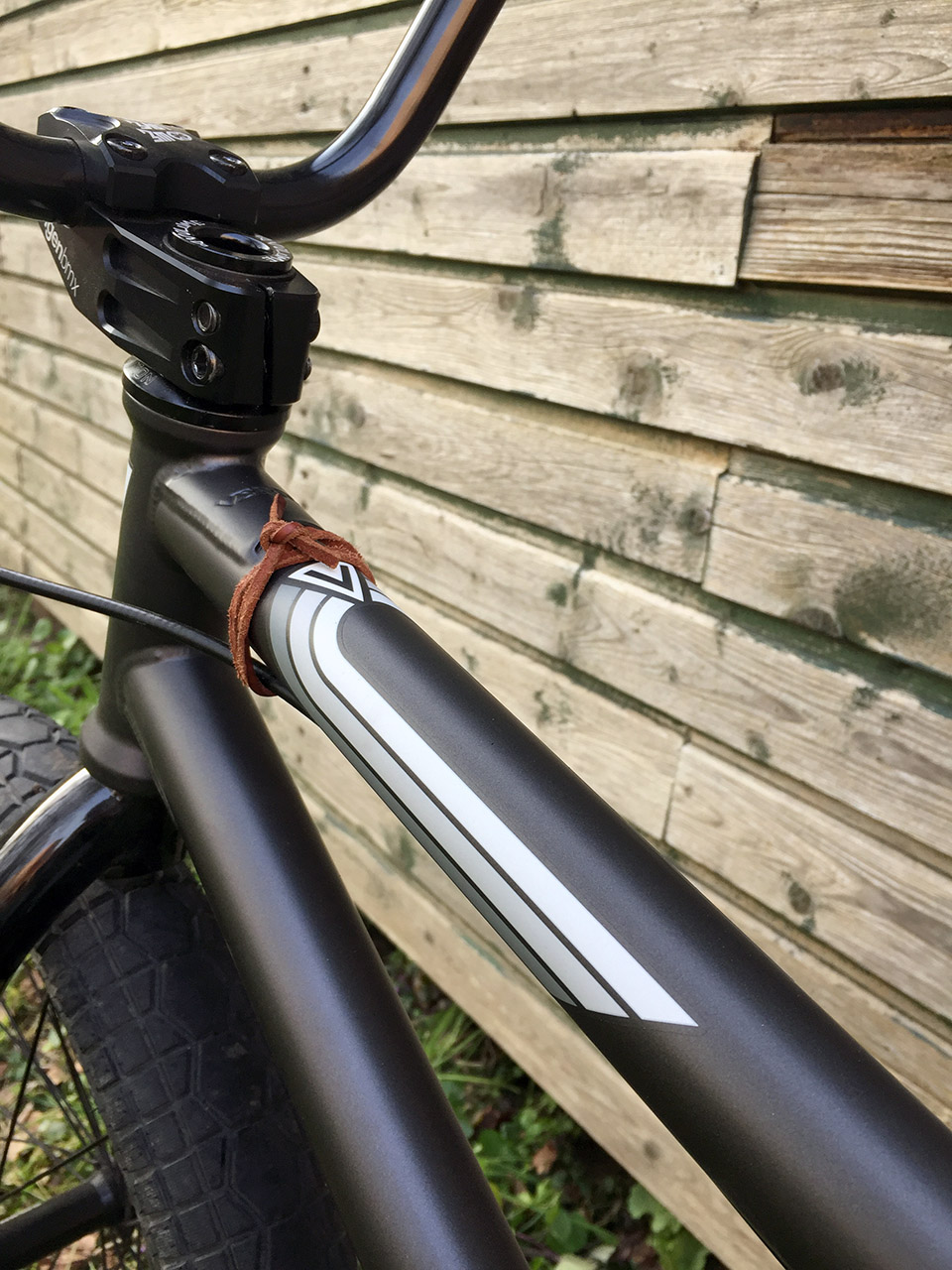 Alessandro Izzo hat etliche sinnvolle Modifikationen an seinem Rad