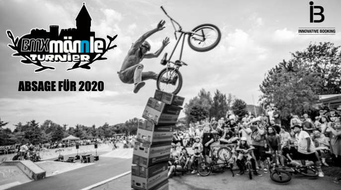 Aufgrund von Corona muss das BMX Männle Turnier 2020 im Skatepark Tuttlingen leider abgesagt werden, aber vielleicht gibt es einen Ersatztermin im Winter.