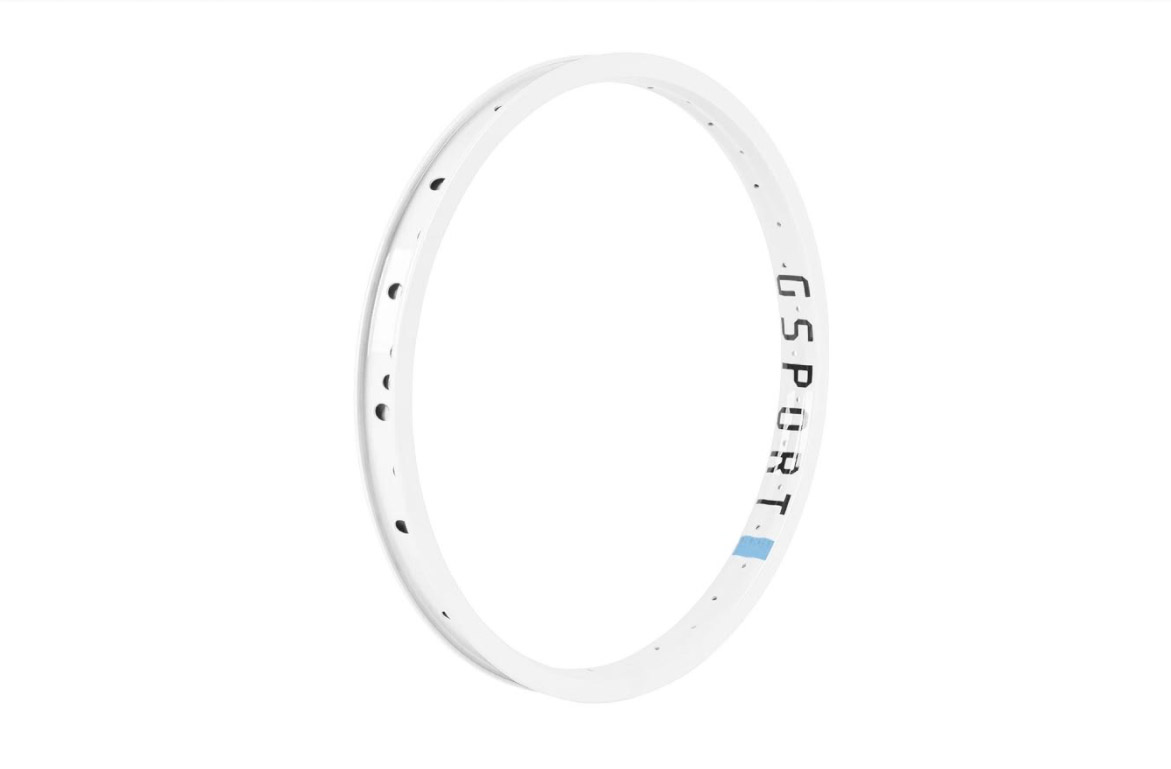 GSport BMX Ribcage Felge in weiß