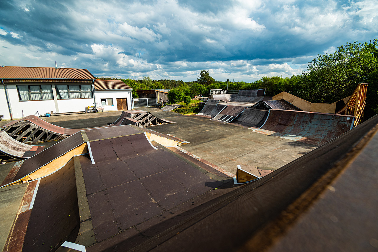 Neue Obstacles im Skatepark Wendelstein