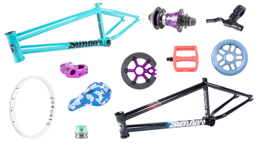 Bei SIBMX ist dieser Tage ein Schwung neuer Produkte von Odyssey, Sunday Bikes und GSport eingetroffen. Hier ist die Lieferung im Überblick.