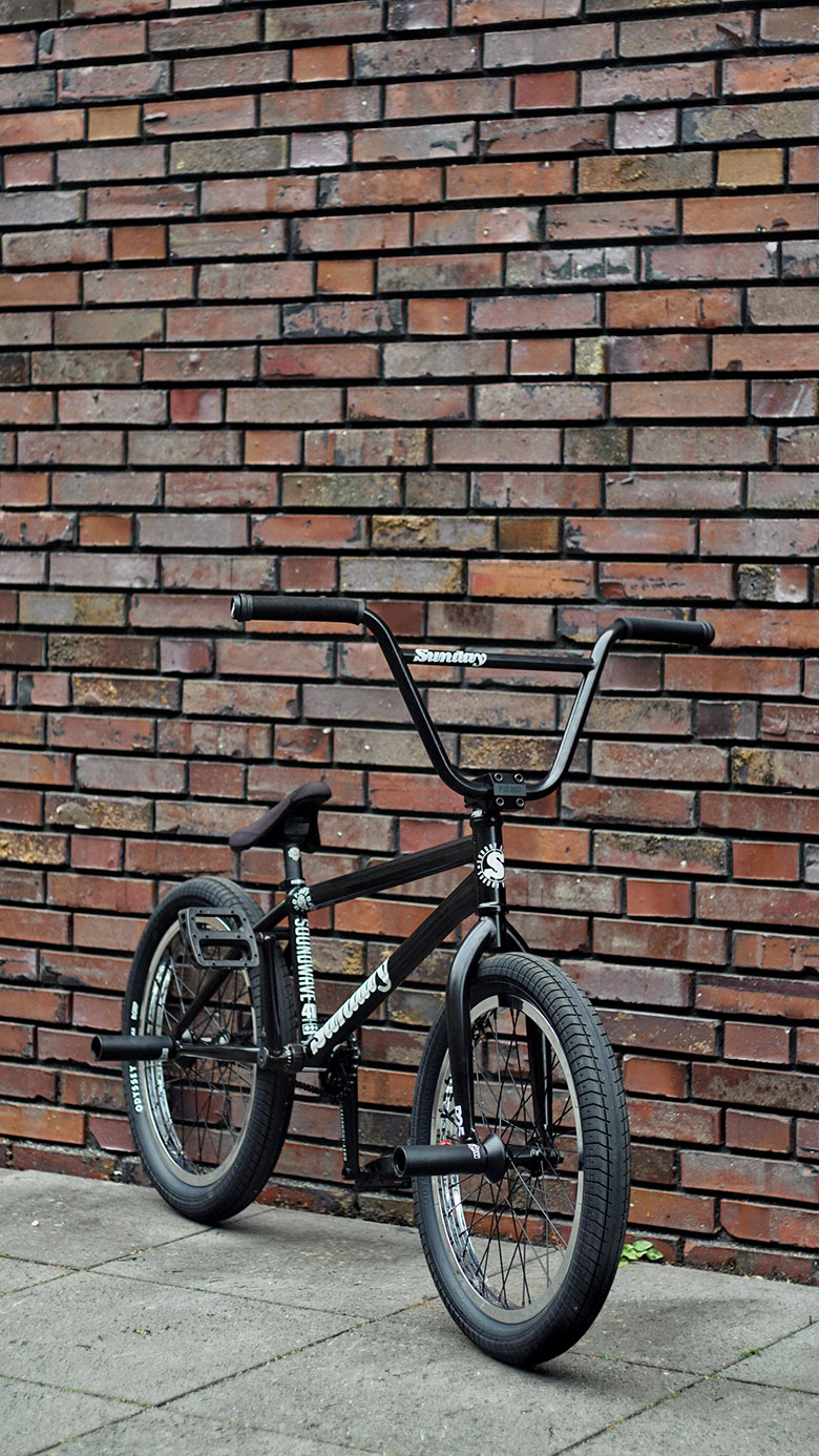 Sunday Bikes Soundwave BMX Rad schwarz