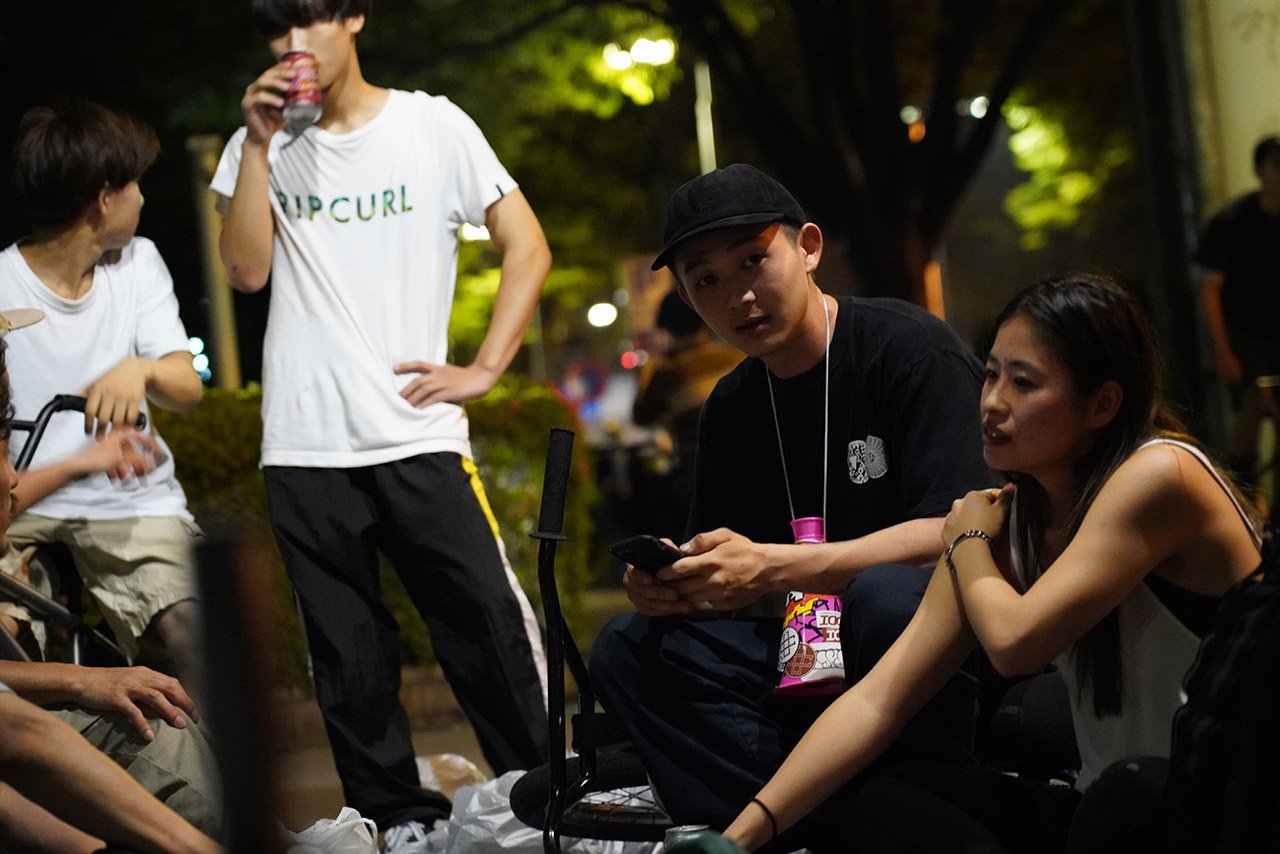 Vielen Dank an Masa (Mitte) für einen spitzenmäßigen Jam!