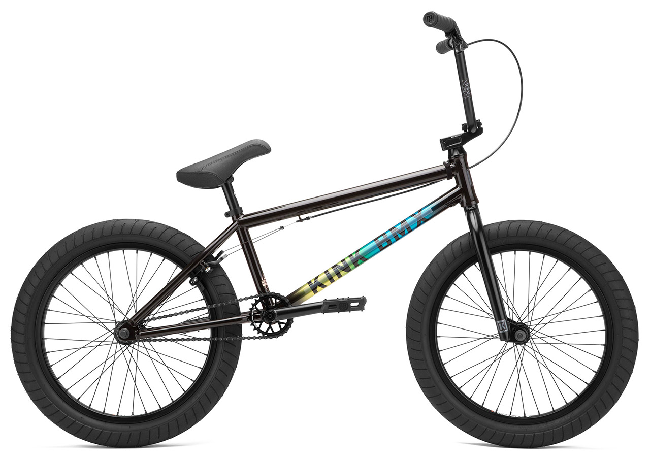 Kink Whip XL BMX Rad in schwarz