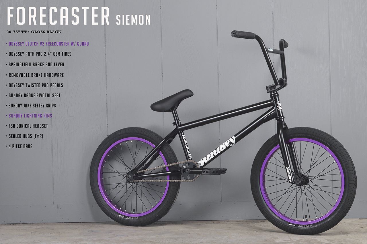 Sunday Bikes BMX Rad Forecaster Siemon Signature