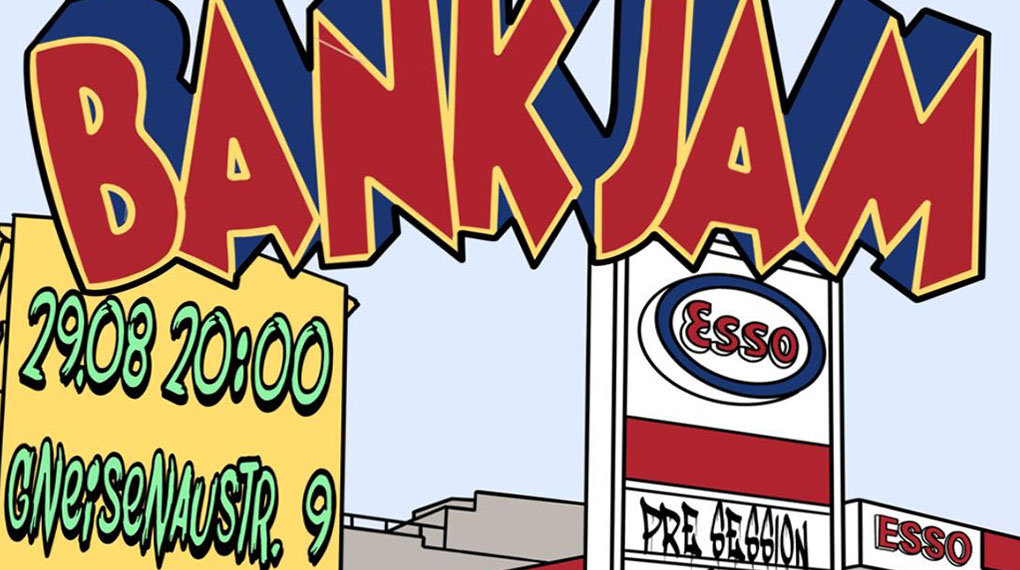 Nach dem großen Erfolg im vergangenen Jahr findet auch im Sommer 2020 wieder ein Bank Jam in Berlin statt. Hier erfährst du mehr.