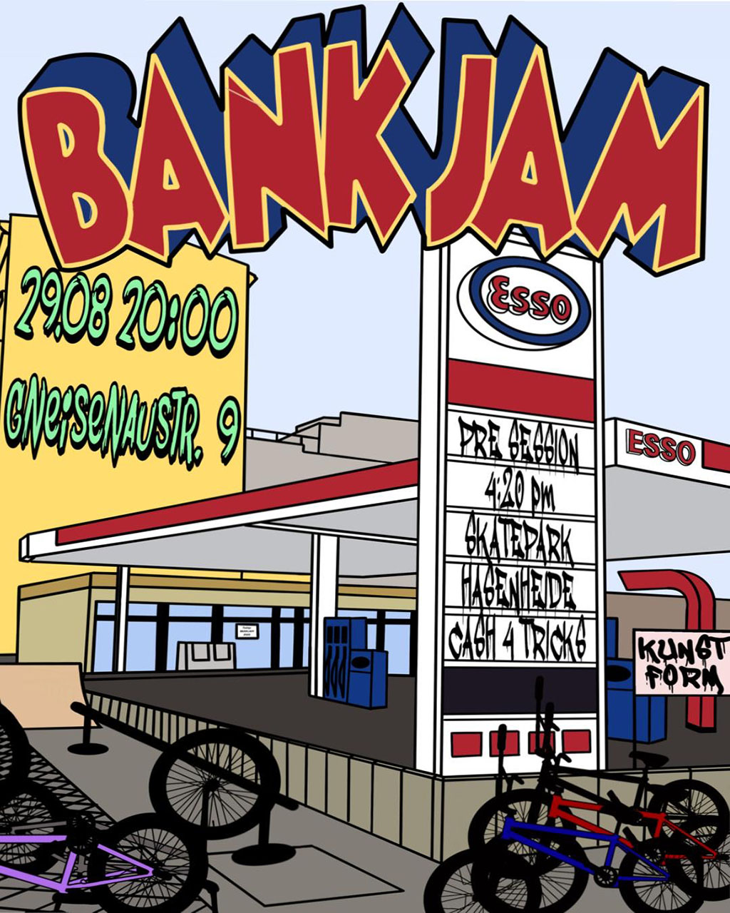 Nach dem großen Erfolg im vergangenen Jahr findet auch im Sommer 2020 wieder ein Bank Jam in Berlin statt. HIer erfährst du mehr.