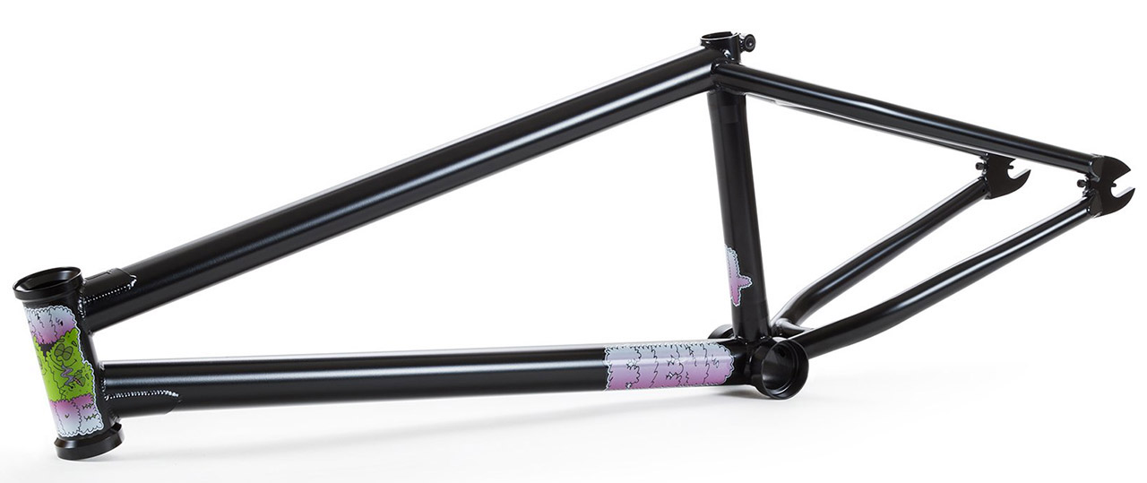 Fiend BMX Rahmen Morrow Frame V4 in schwarz