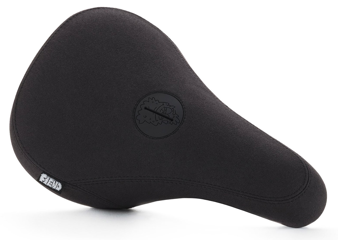 Fiend BMX Sattel Morrow in schwarz