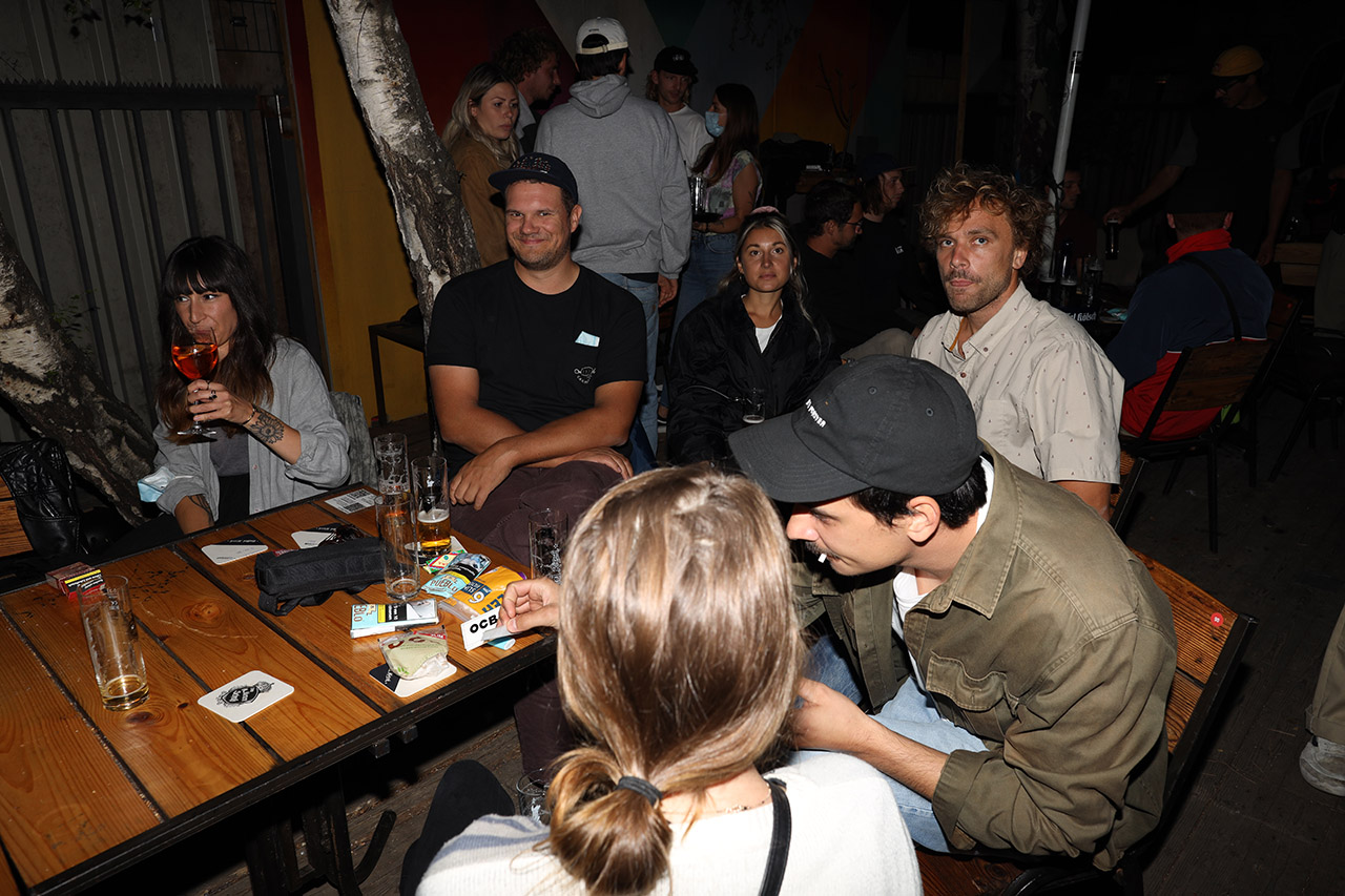 Kay Beutling war früher selbst schwer im BMX-Videobiz unterwegs. Kein Wunder also, dass er sich unsere Party nicht entgehen ließ