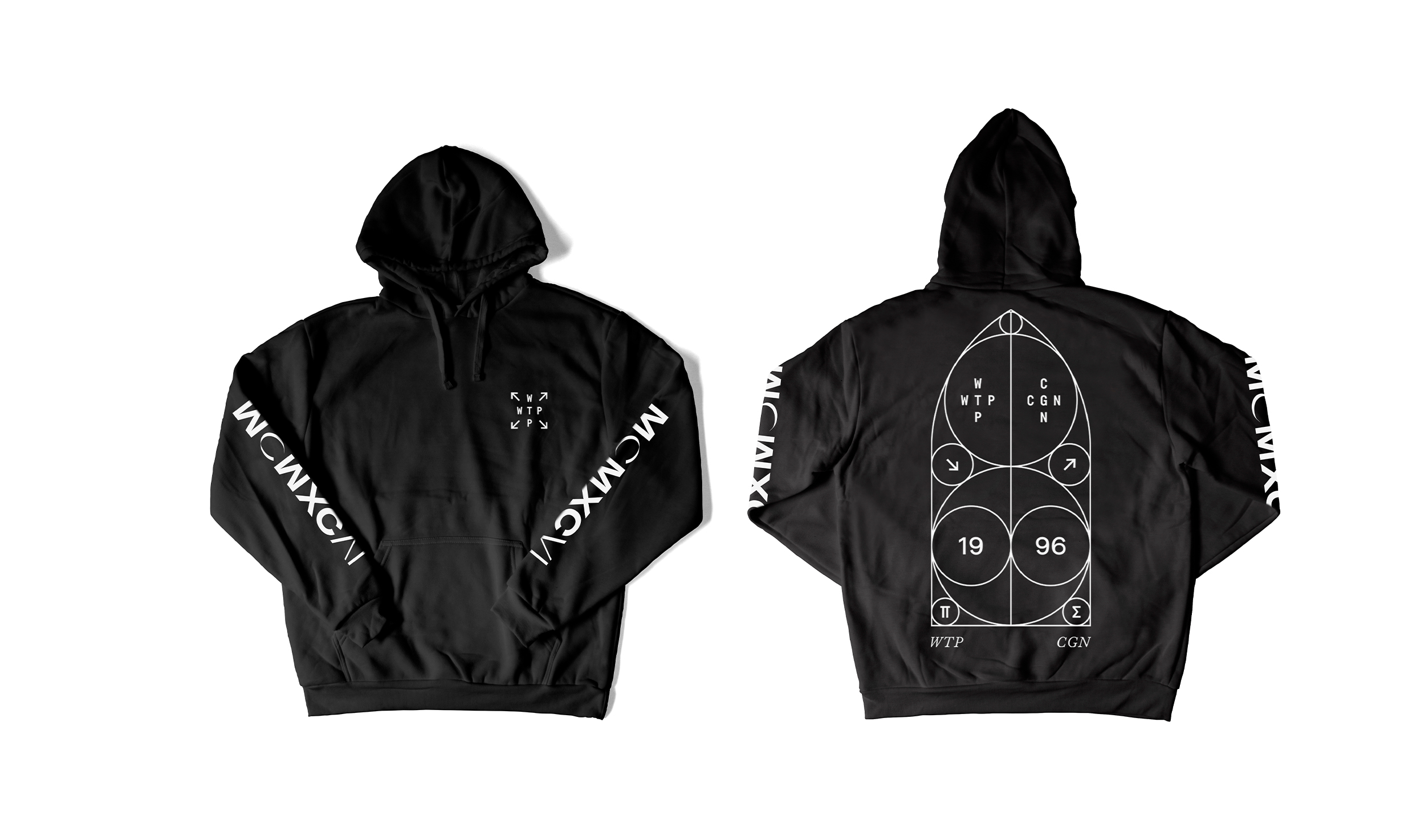 Wethepeople BMX Architect Bullet Hoodie in schwarz