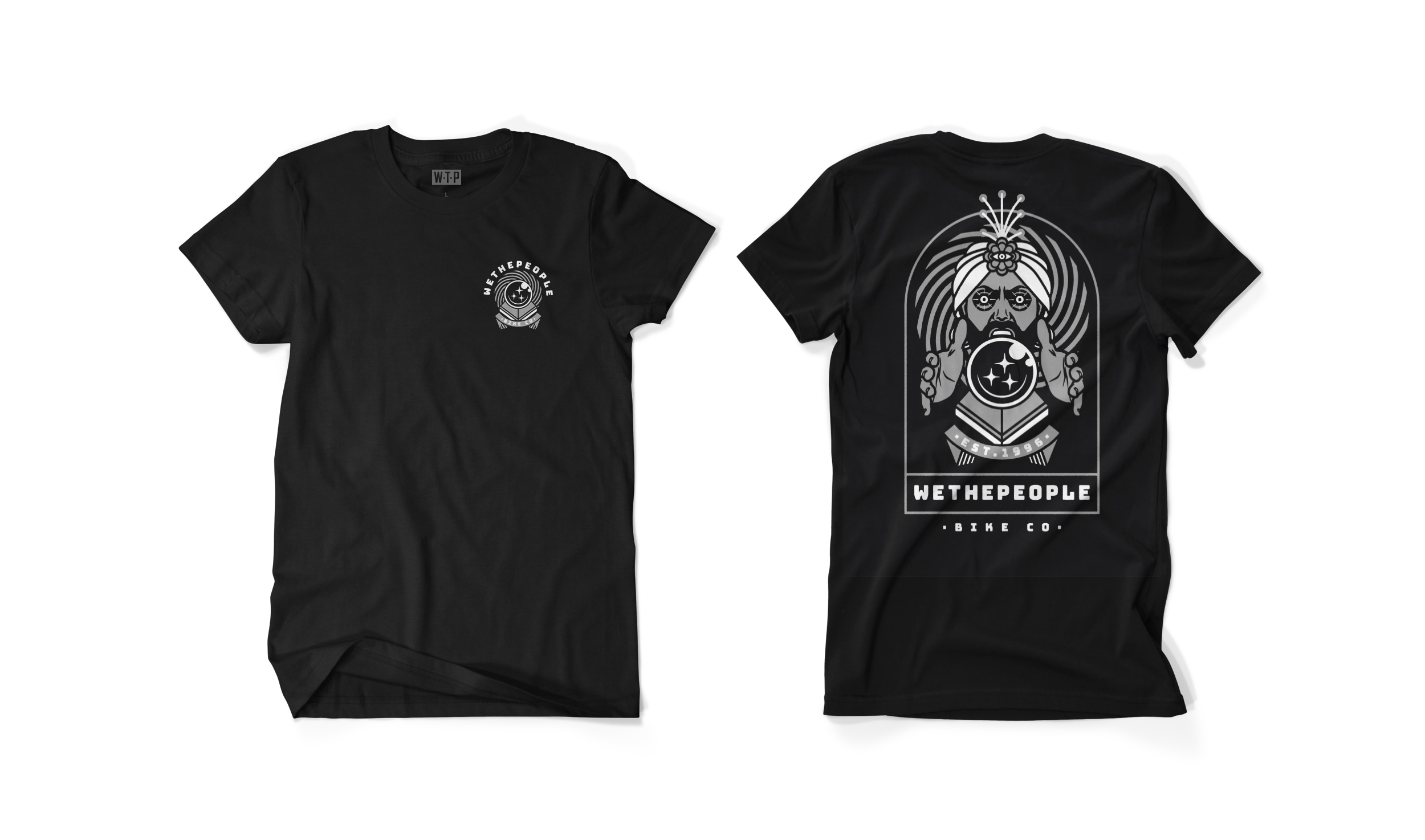 Wethepeople BMX Fortune Teller T-Shirt in schwarz