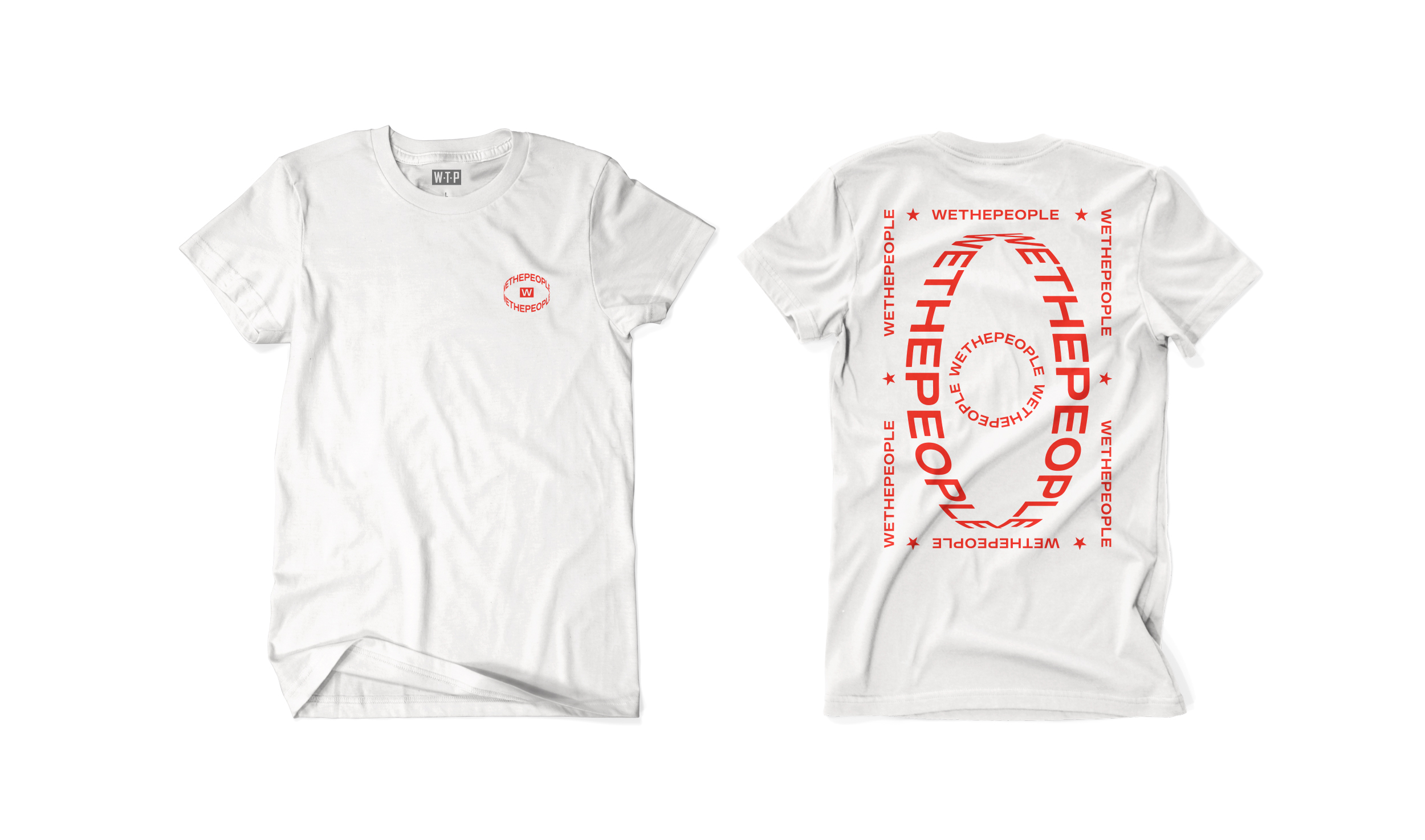 Wethepeople BMX Saturn T-Shirt in weiß