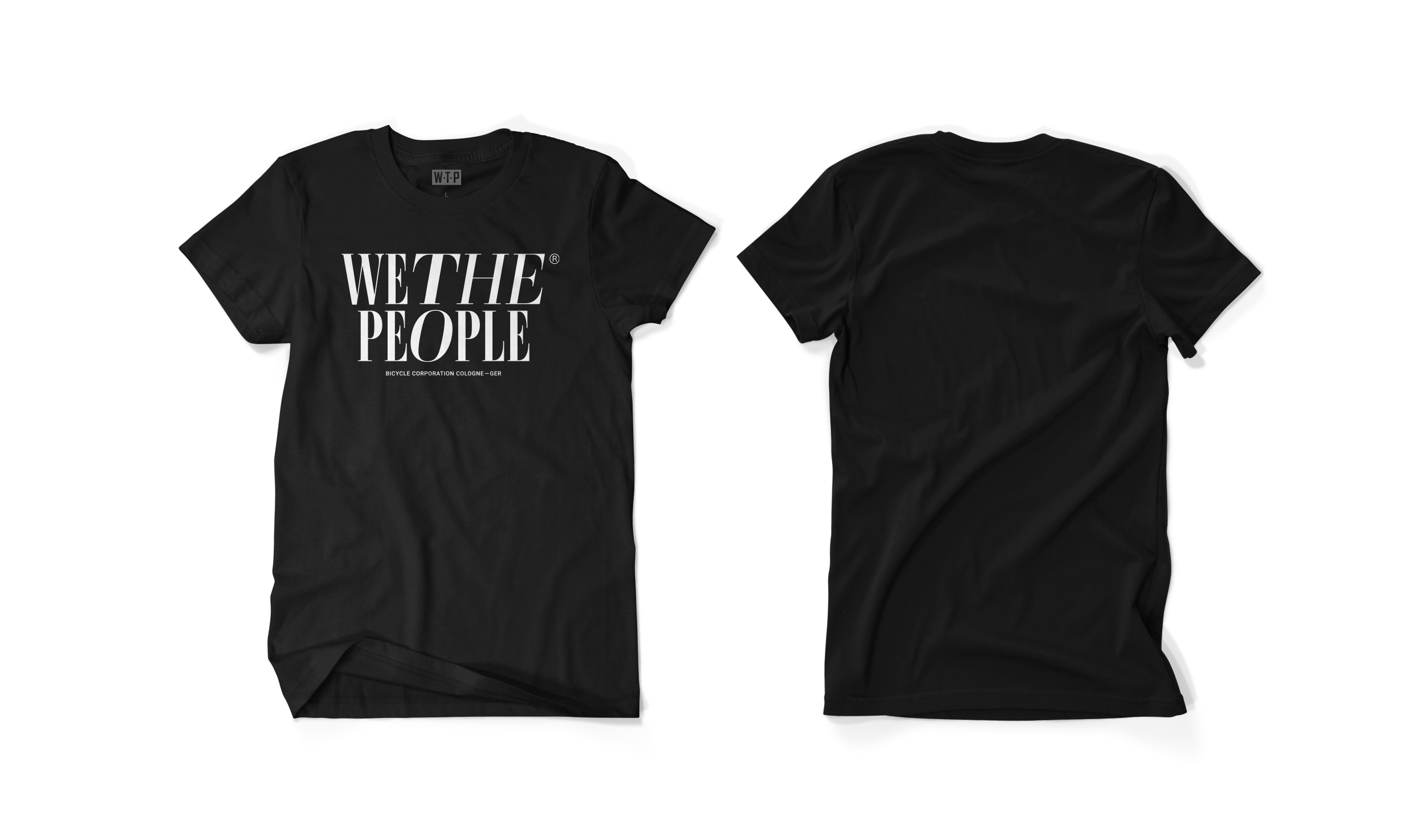 Wethepeople BMX Series T-Shirt in schwarz