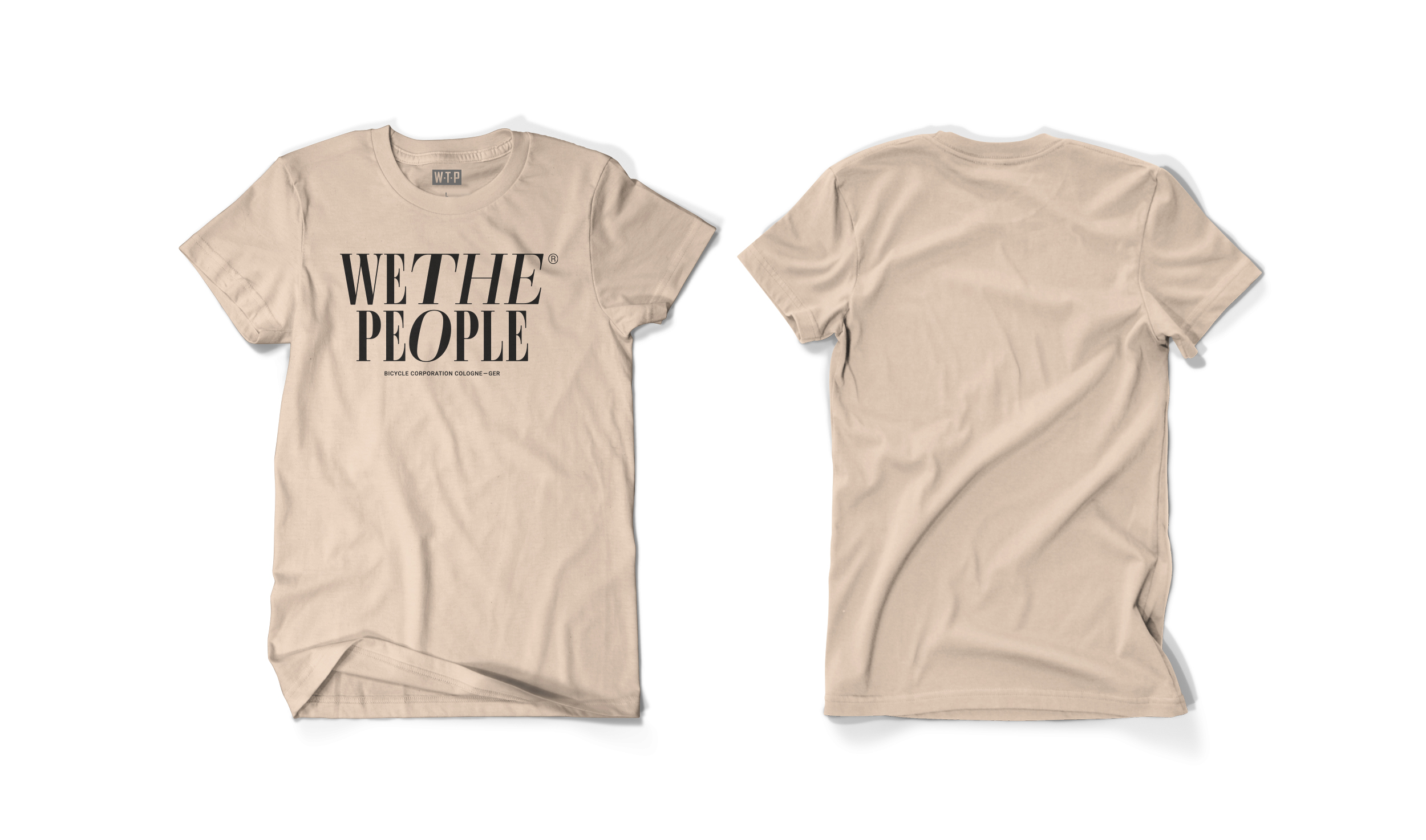 Wethepeople BMX Series T-Shirt in beige