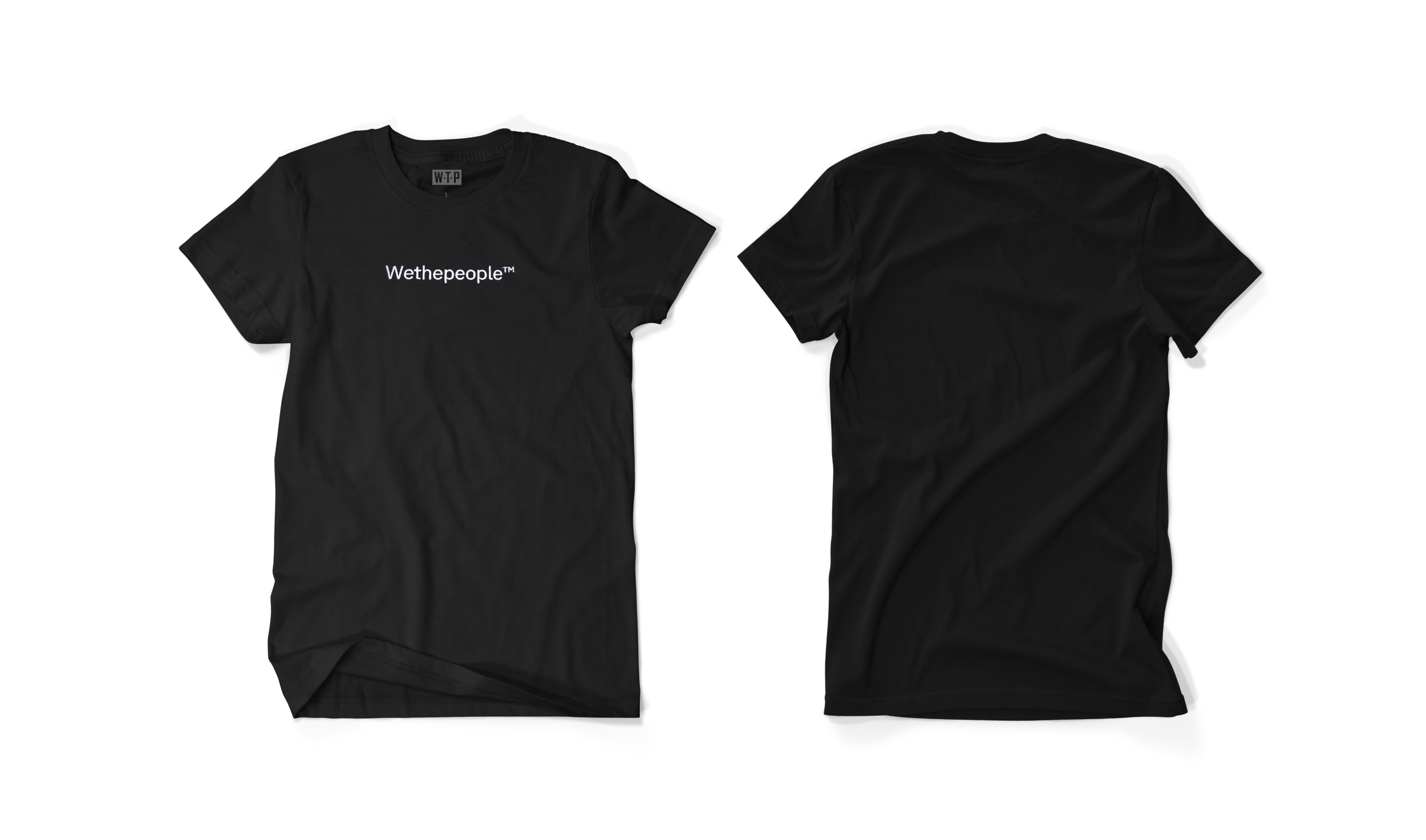 Wethepeople BMX Embroidery T-Shirt in schwarz