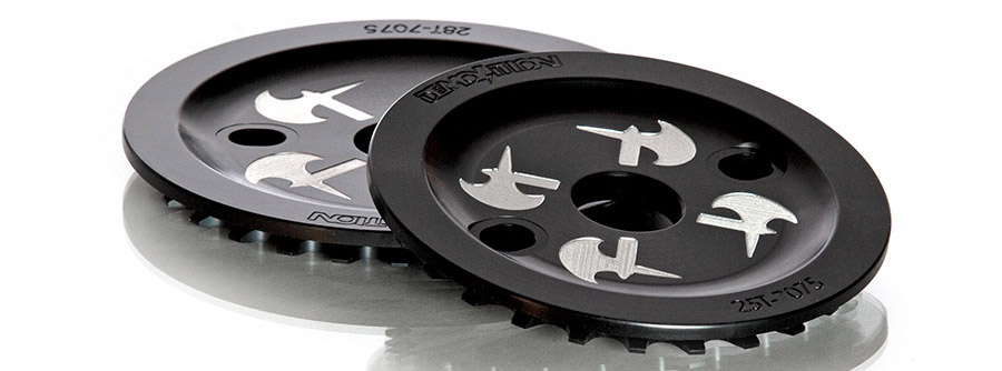 Volume Bikes Axes BMX Guard Sprocket in schwarz