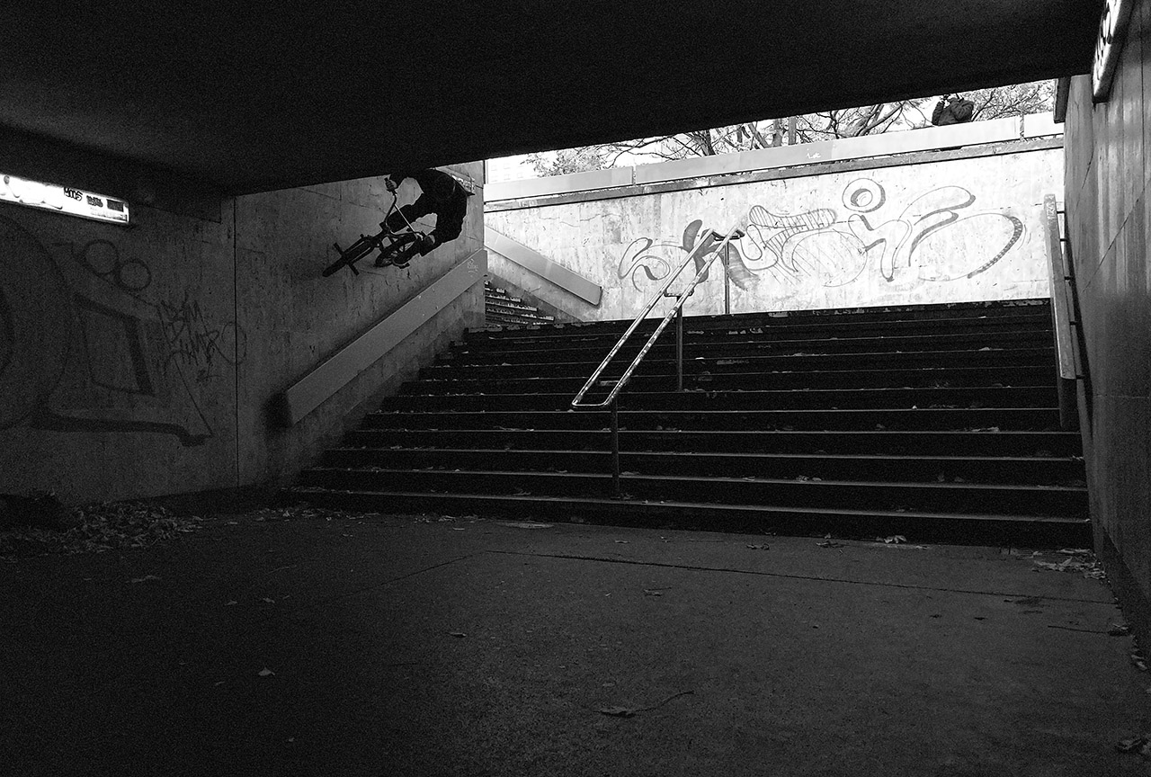 Kein Wunder, dass Bruno Paras schob. Kurze Zeit später war der Banger des Trips trotzdem im Kasten. BÄM! Foto: Pbergsnaps