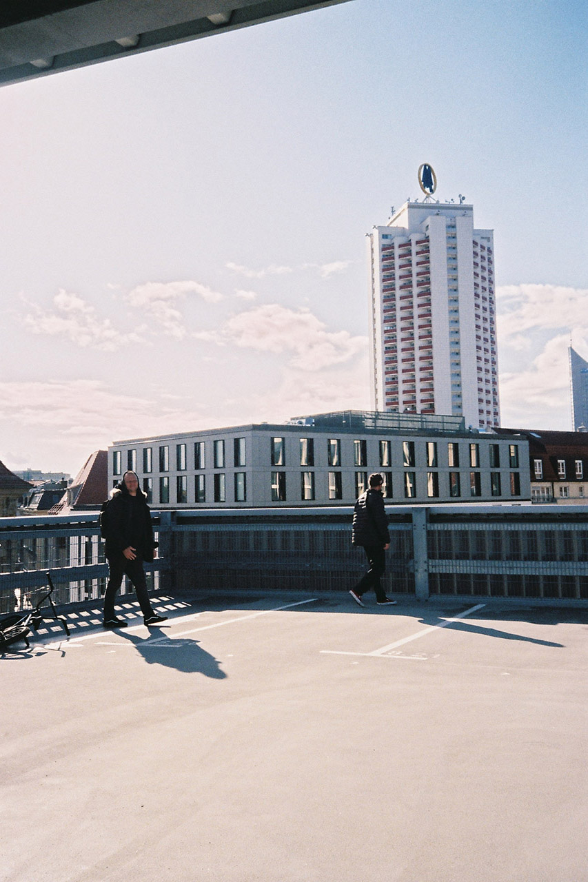 Einradworkshop über den Dächern Leipzigs