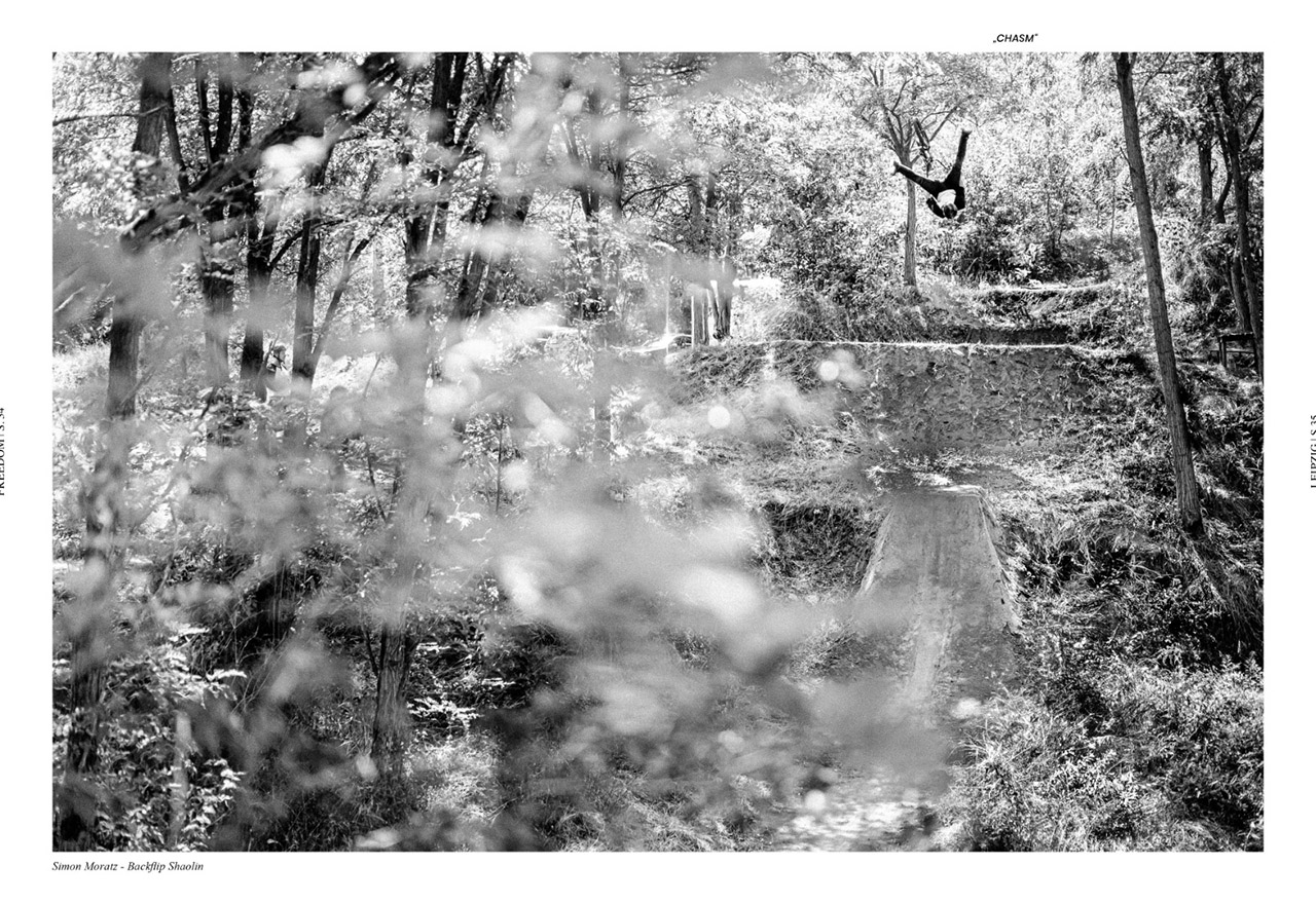 Simon Moratz, Shaolin Backflip in Leipzig