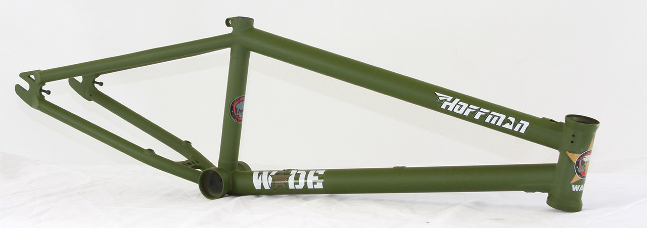 Hoffman Bikes Wade Frame BMX Rahmen in Olive Green
