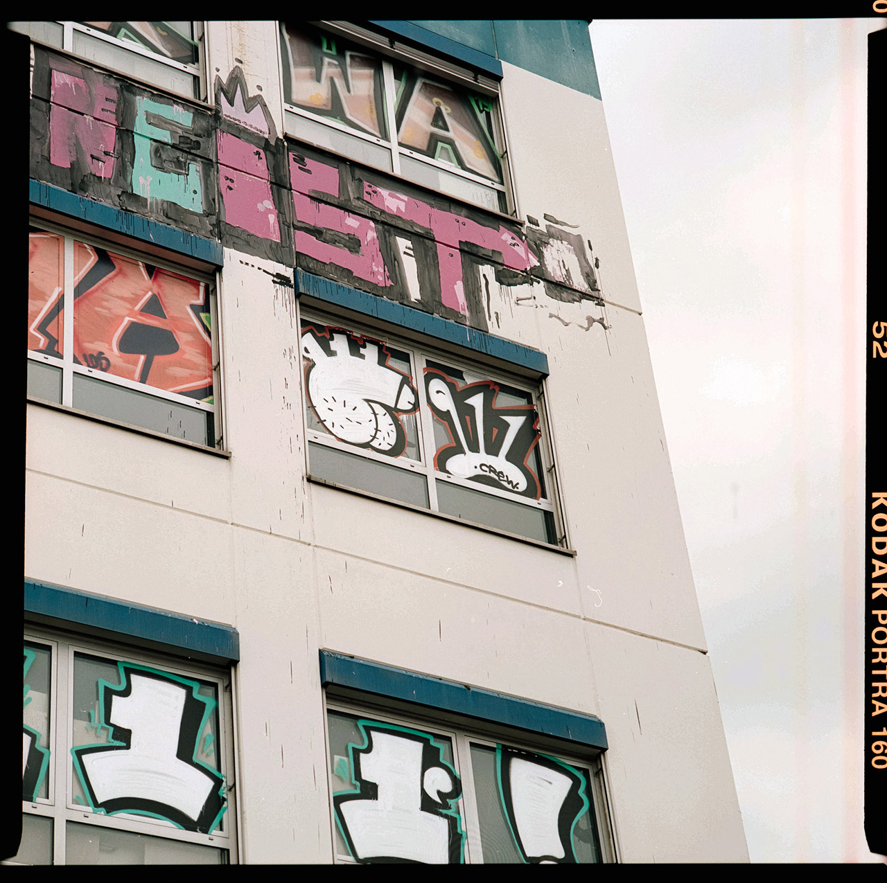 Ein Penisgrafitto, der nächste Skatepark kann also nicht weit sein!