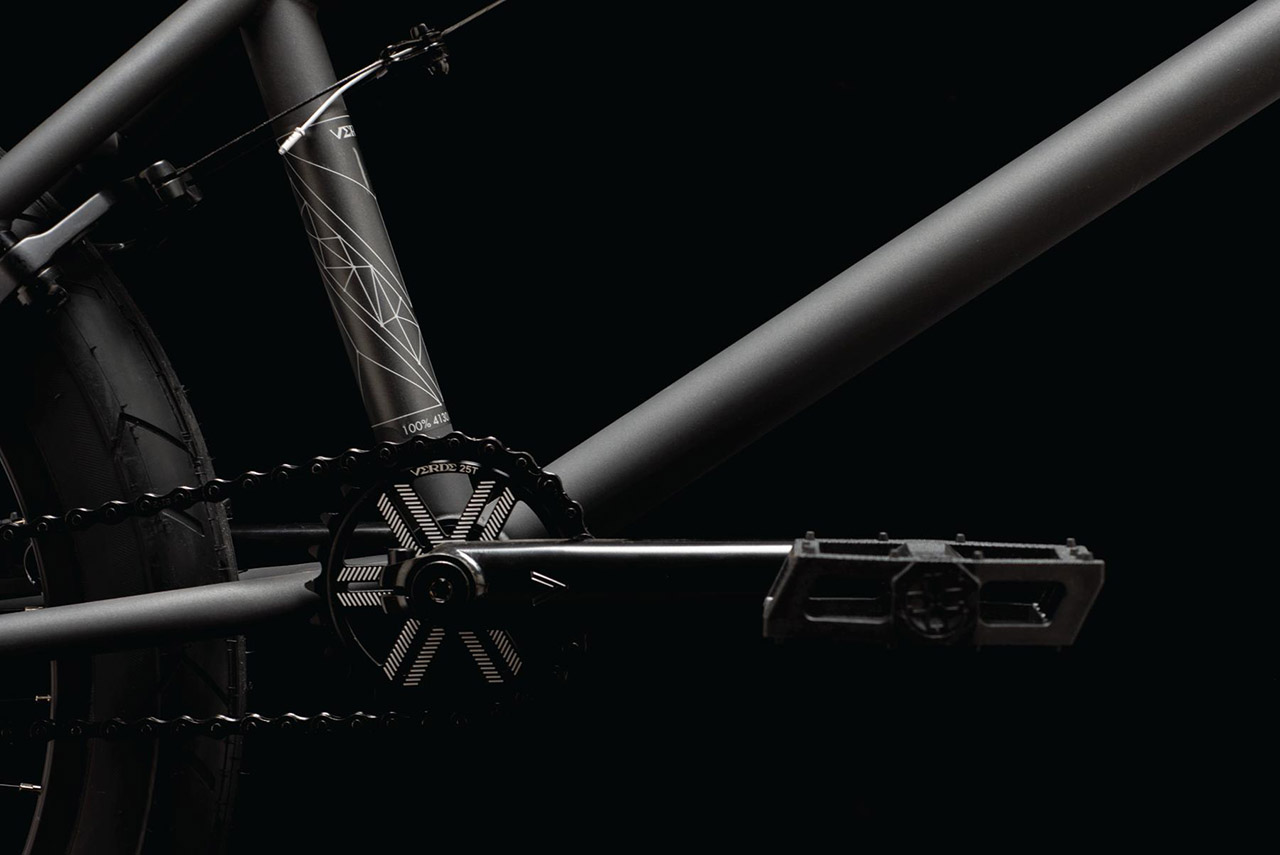 Verde Bikes Regent Cranks aus Chromoly (3-teilig), 170 mm Länge