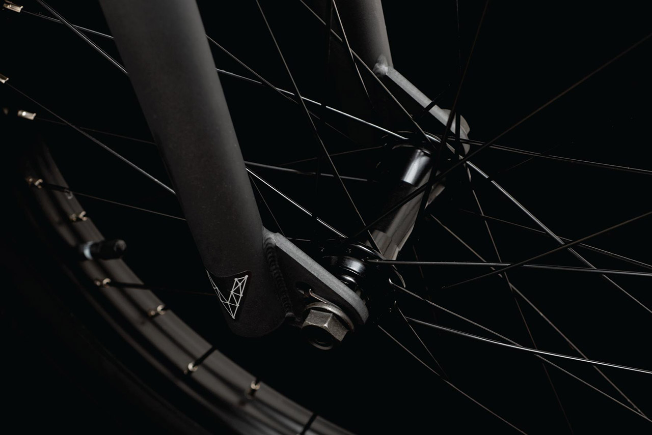 Verde Bikes Neutra Front Hub, fully sealed, Aluminium, 3/8”-Femaleachse