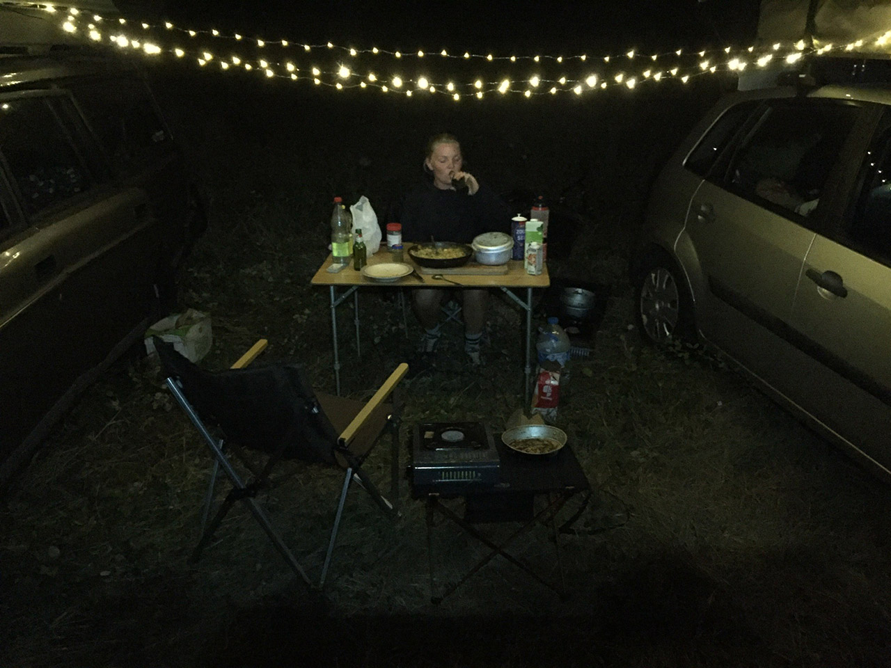 Dinner for two an den La Source Trails in Frankreich