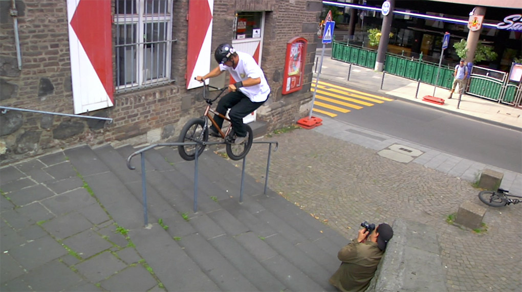 Bevor sich Johannes Winkelmann einer Handgelenk-OP unterziehen musste, hat er noch schnell auf den Straßen von Nürnberg und Köln aufgeräumt.