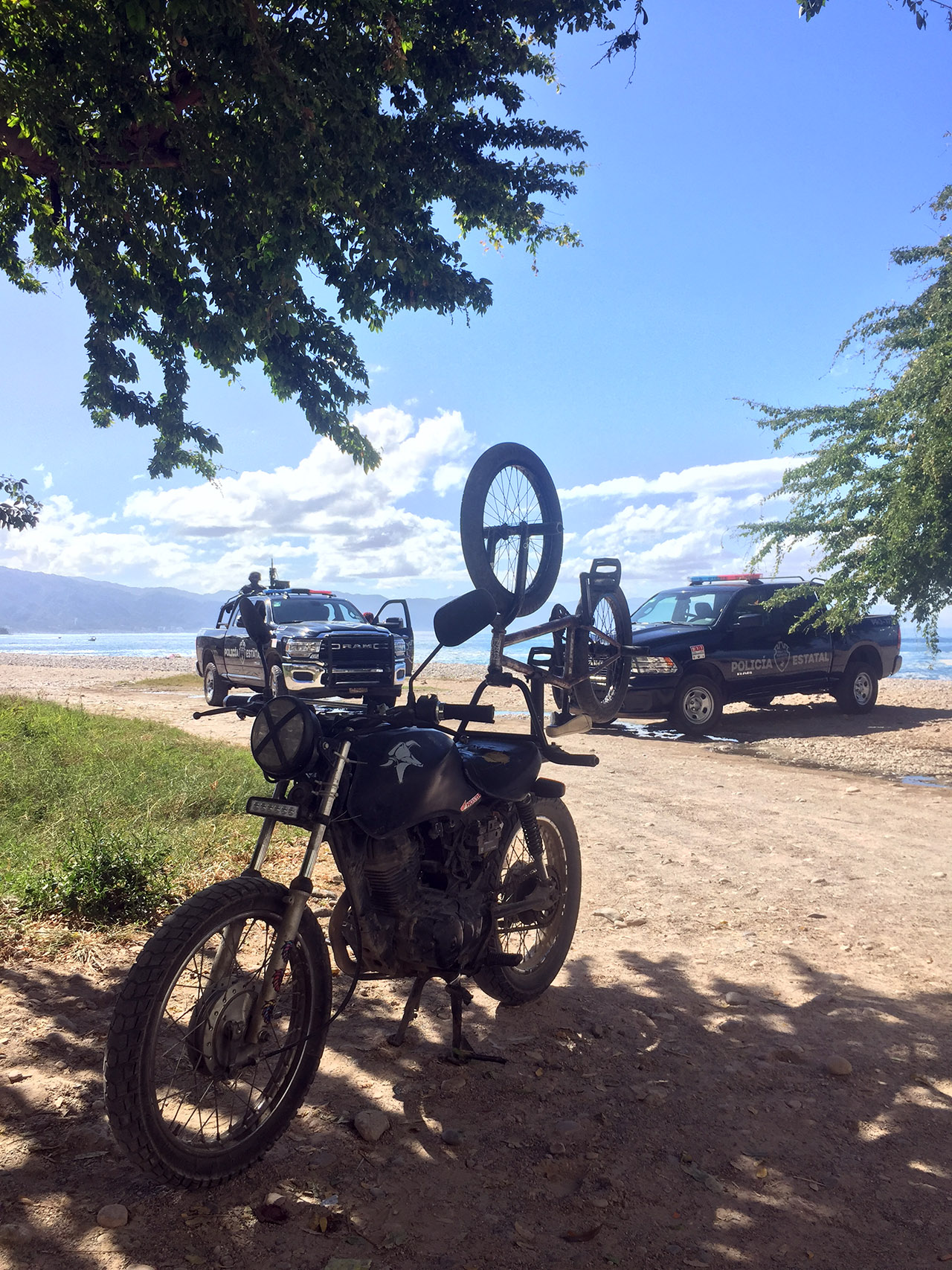 Uff, Verkehrskontrolle!